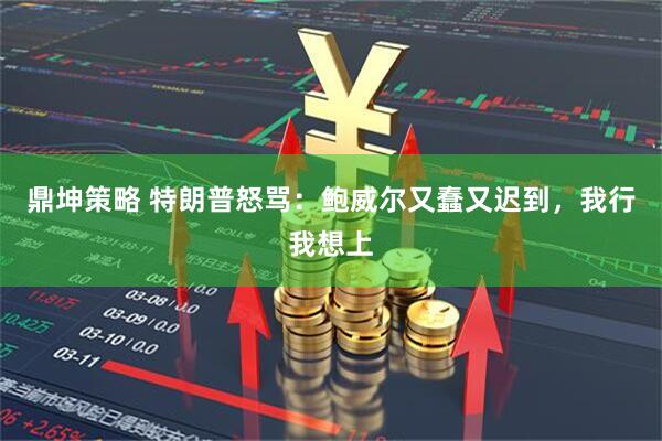 鼎坤策略 特朗普怒骂：鲍威尔又蠢又迟到，我行我想上