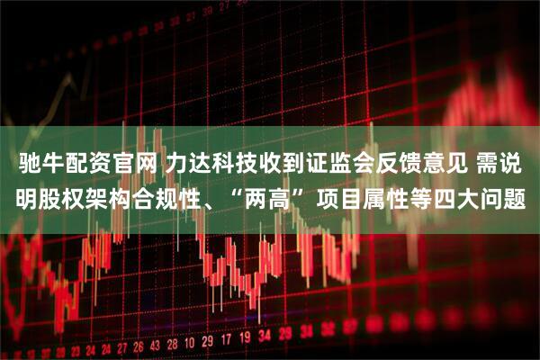 驰牛配资官网 力达科技收到证监会反馈意见 需说明股权架构合规性、“两高” 项目属性等四大问题