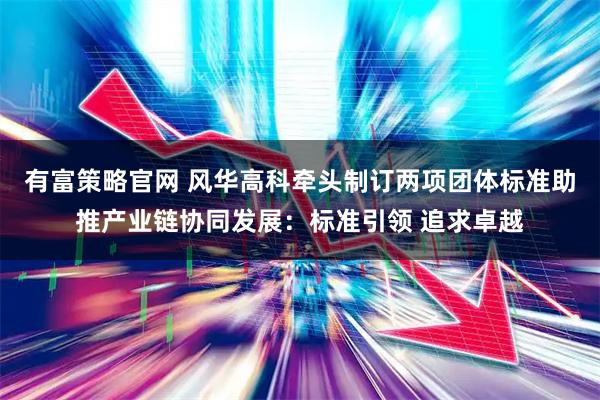 有富策略官网 风华高科牵头制订两项团体标准助推产业链协同发展：标准引领 追求卓越